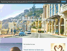 Tablet Screenshot of grabaflight.com